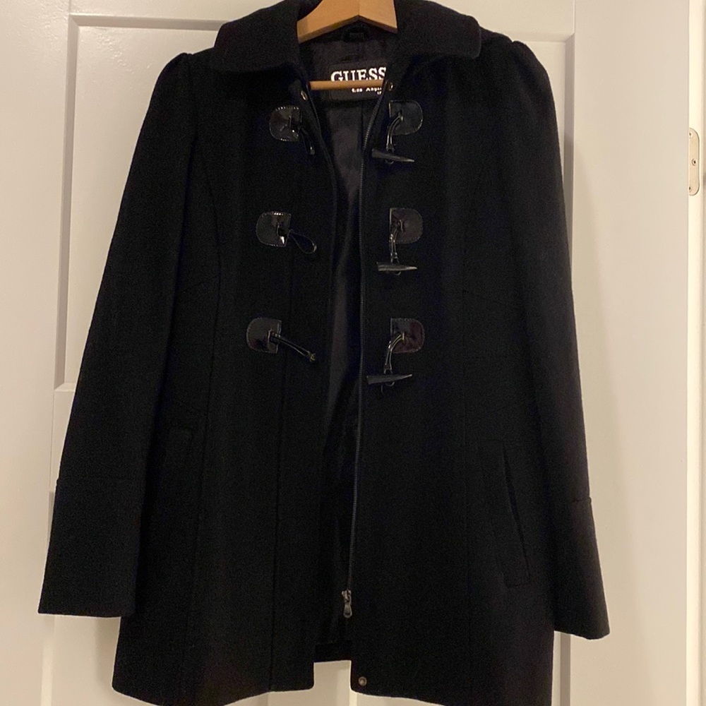 Used only once Guess coat .